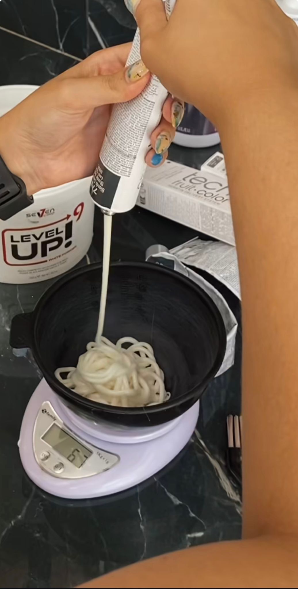 Preparación de color